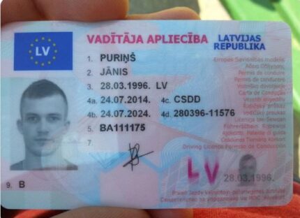 Buy Latvia Driving License