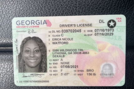 Buy Georgia Driver’s License and ID Card